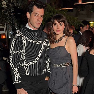 Photo of Genevieve Gaunt and his ex-boyfriend, Mark Ronson.